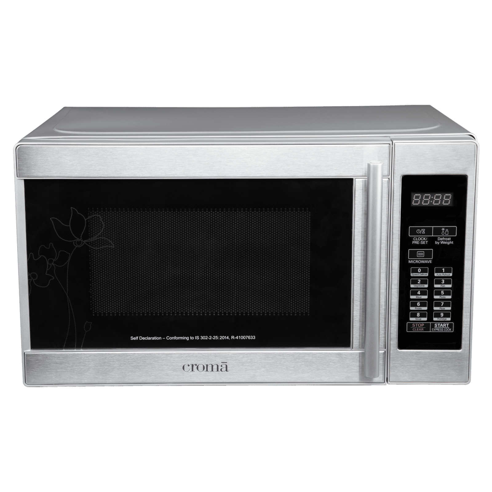 Buy Croma CRM2025 20L Solo Microwave Oven with Temperature Sensor (Grey
